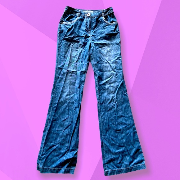 Yifini Faded Flare Jeans - Size Small - Picture 1 of 4